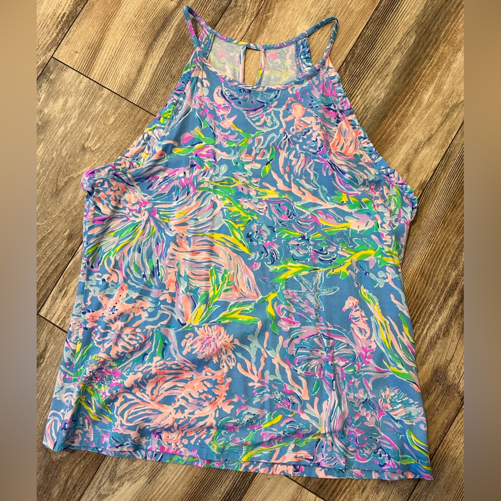Lilly Pulitzer Billie Tank Top, Size L - Picture 3 of 5